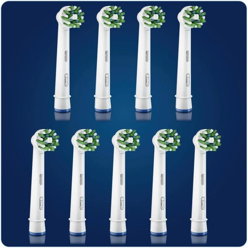 Oral-B Packung mit 9 elektrischen Zahnbürstenköpfen