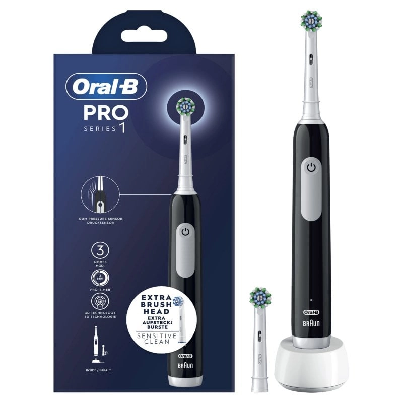 Oral-B Pro Series 1 Elektrische Zahnbürste Schwarz
