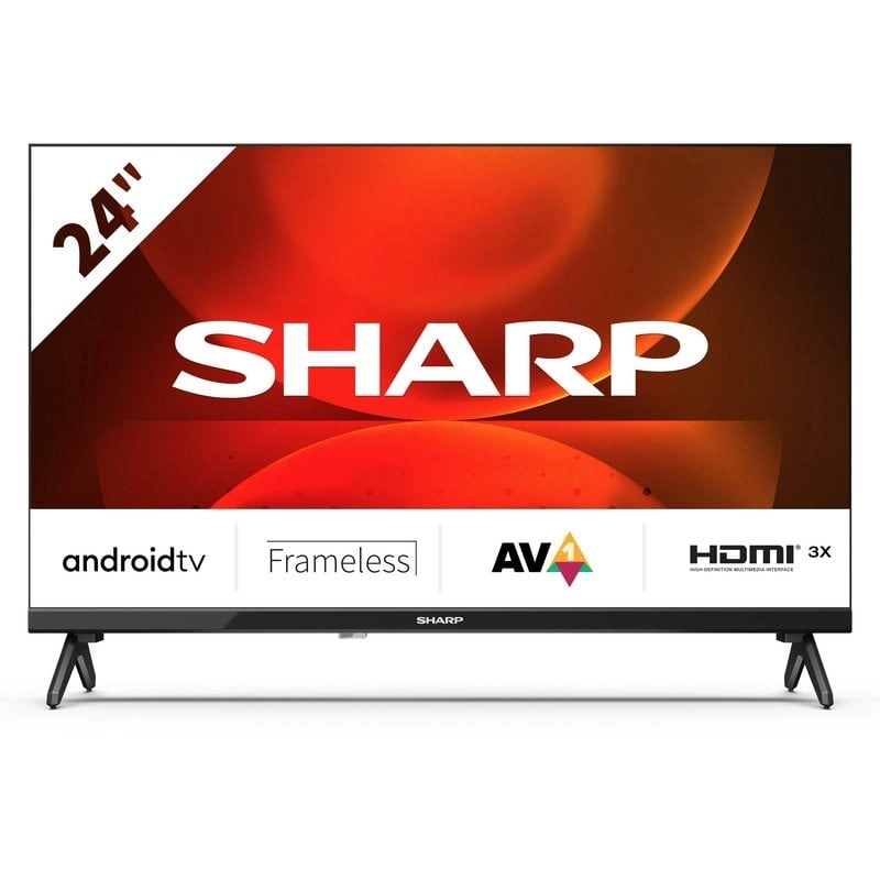 Sharp 24FH2EA 24-Zoll-LED-HD-Ready-Android-Fernseher