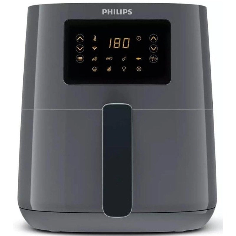 Philips 5000 series HD9255/60 Fritteuse Einzelbild 4,1 l Eigenständig 1400 W Heißluftfritteuse Schwarz, Grau