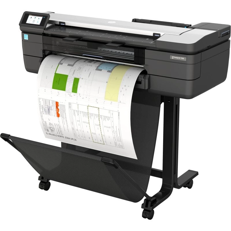 HP Designjet T830 24-in Multifunction Printer Großformatdrucker WLAN Tintenstrahl Farbe 2400 x 1200 DPI 610 x 1897 mm Ethernet/LAN