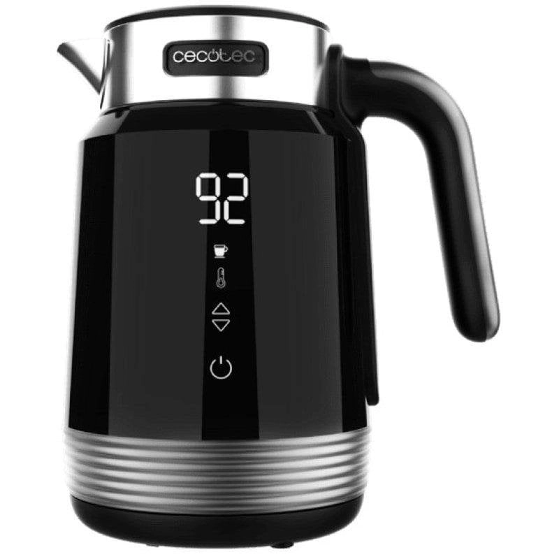 Elektrischer Wasserkocher Cecotec ThermoSense 600 Touch 1,7L 2200W Edelstahl Schwarz