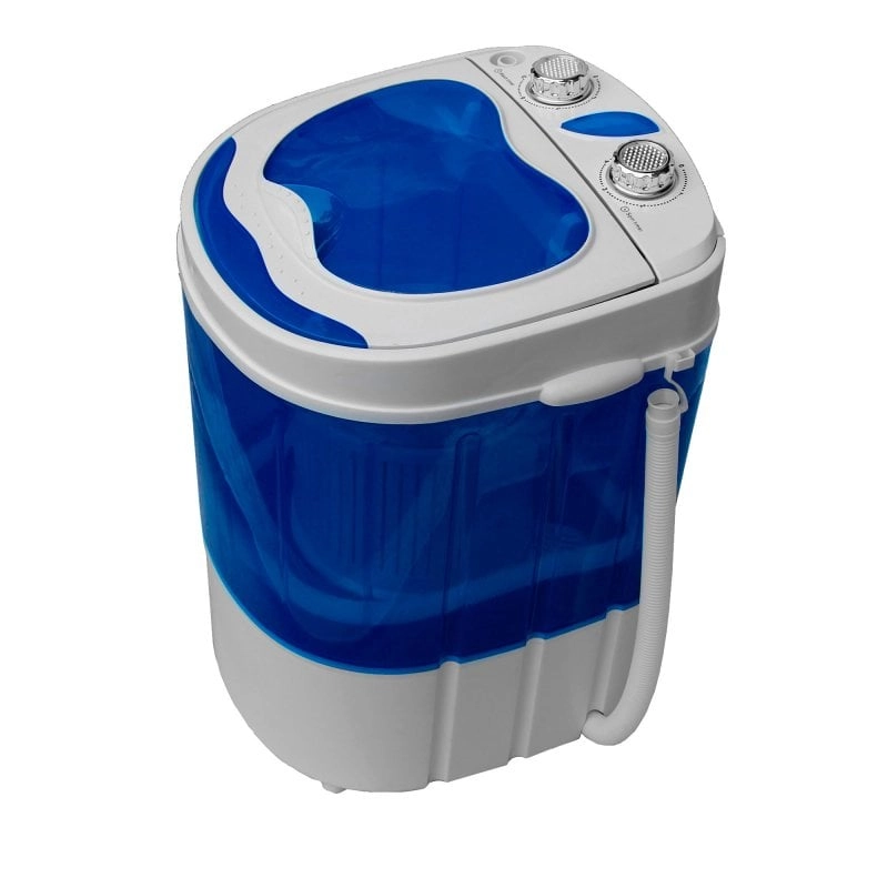 Briebe WM1111 Mini tragbare Zentrifugalwaschmaschine 3 kg Weiß/Blau