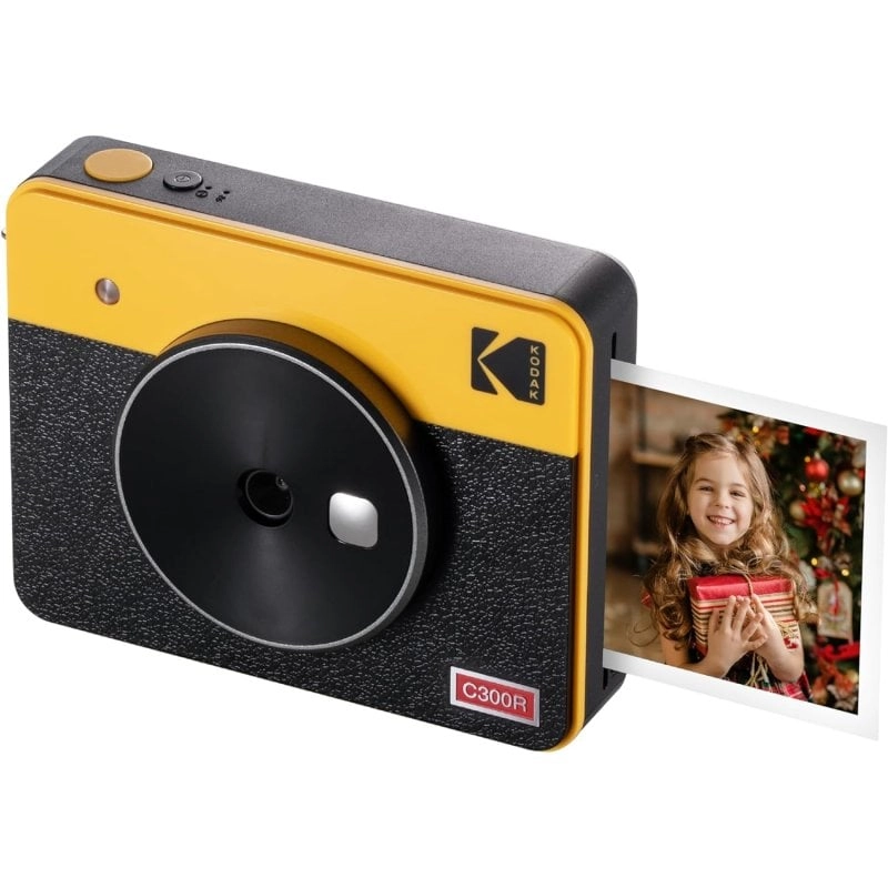 Kodak Mini Shot 3 Retro-Kamera + Sofortbilddrucker 2 in 1 Gelb