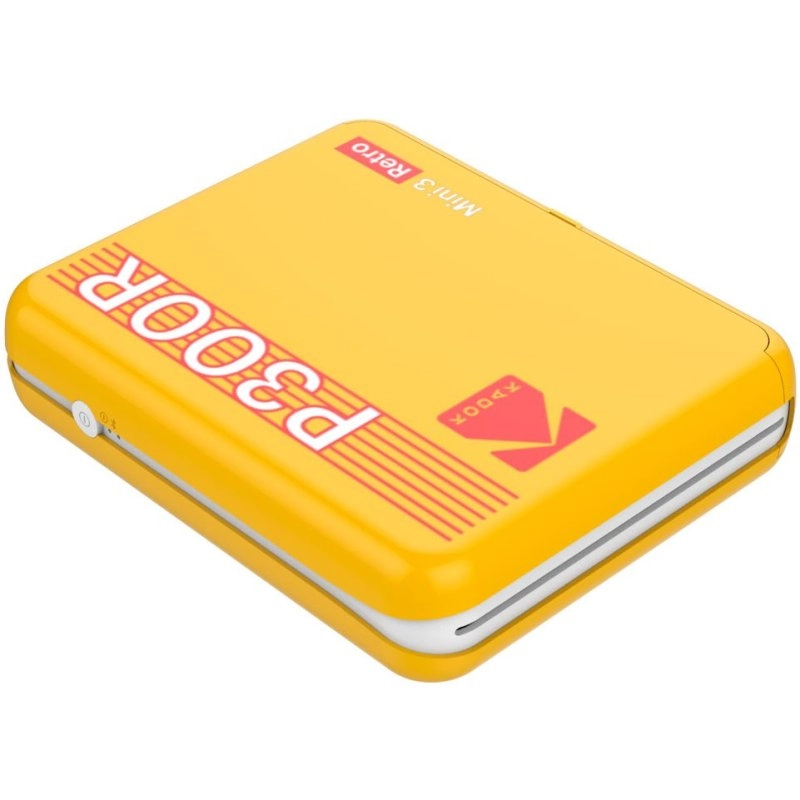 Kodak Mini 3 Retro P300R Gelber Bluetooth-Fotodrucker