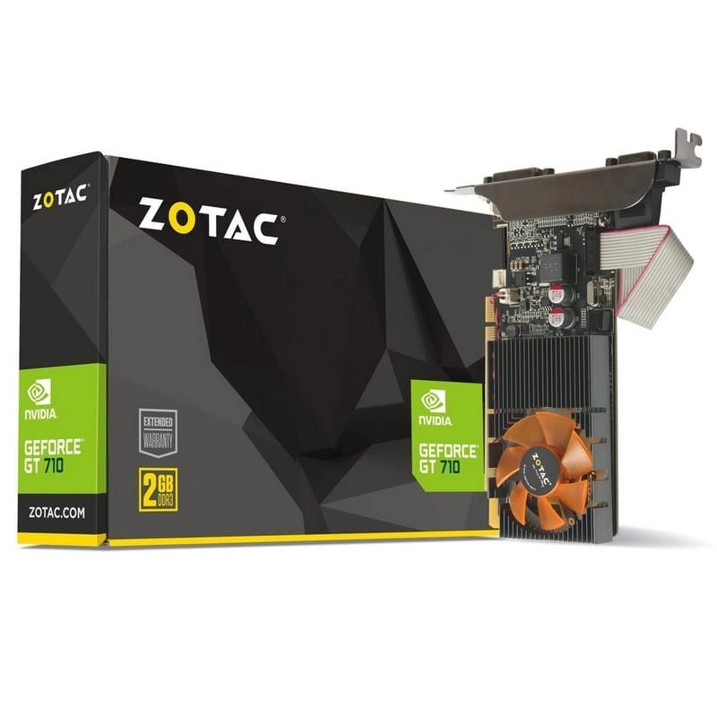 Zotac GeForce GT 710 2 GB GDDR3 Low Profile