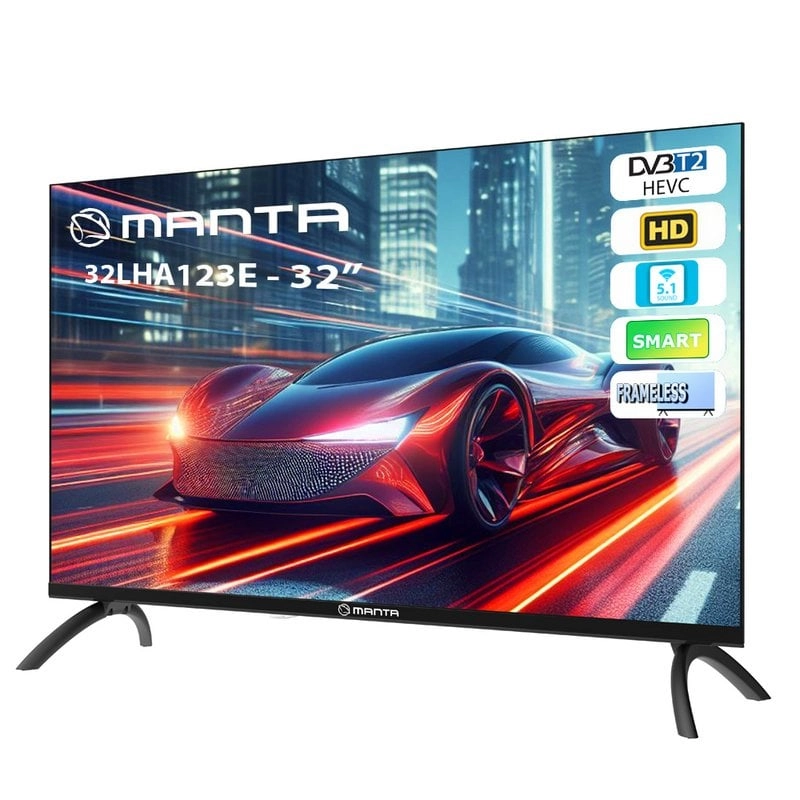 Manta 32LHA123E 32-Zoll-LED-HD-Android-Fernseher