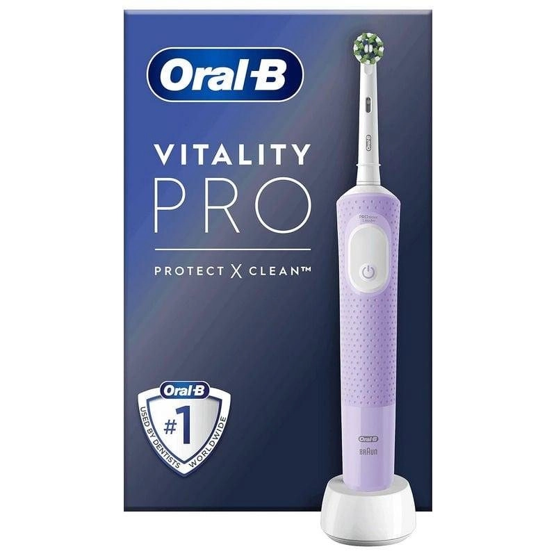Oral-B Vitality Pro Elektrische Zahnbürste Wiederaufladbar Lila