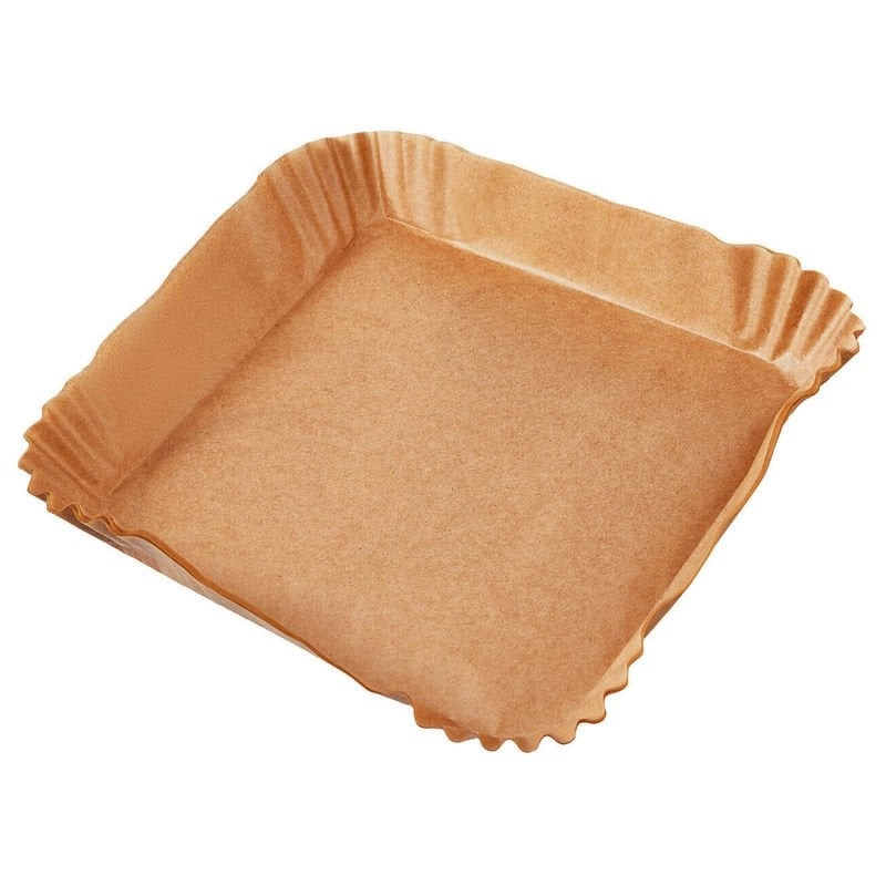 Cosori Packung mit 100 Einwegpapieren 20 x 20 x 4,5 cm für Cosori Chef Edition 4,6–6 l Heißluftfritteuse