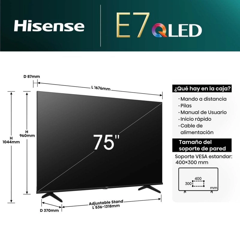 Hisense 75E7NQ