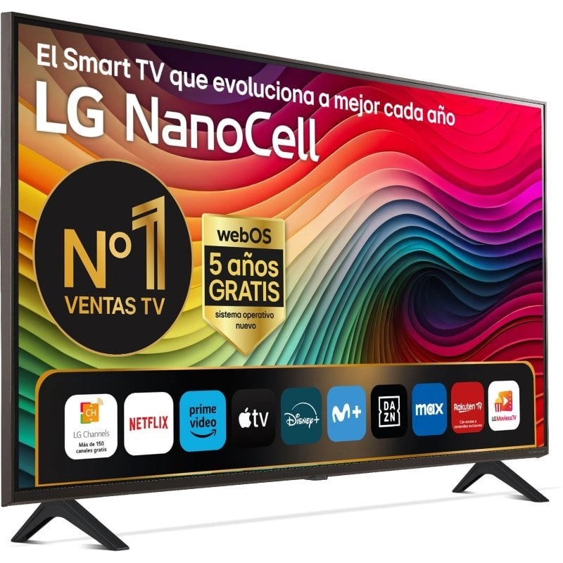 LG 75NANO82T6B 75" NanoCell UltraHD 4K SMART TV WebOS24 AI ThinQ