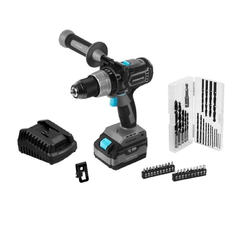 Akkubohrer Cecotec CecoRaptor Perfect Impactdrill 4020 Brushless Ultra 20V 4Ah LED