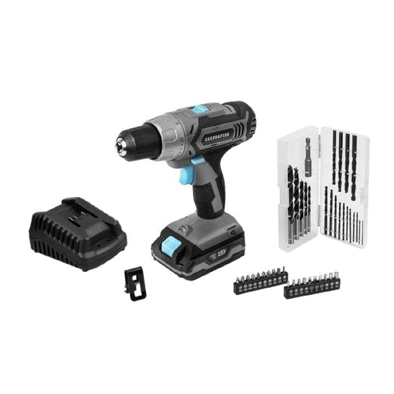 Akkuschrauber Cecotec Cecoraptor Perfect Drill 2020 Advance 20 V 46 Nm 2 Geschwindigkeiten LED