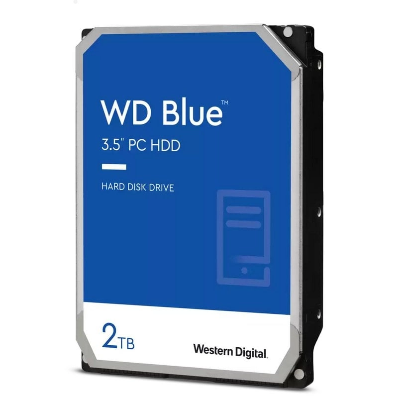 Western Digital Blue Interne Festplatte 2 TB 7200 RPM 256 MB 3.5" SATA