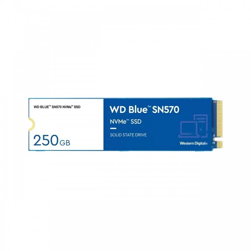 WD Blue SN570 250 GB SSD M.2 PCIe Gen3 x4 NVMe