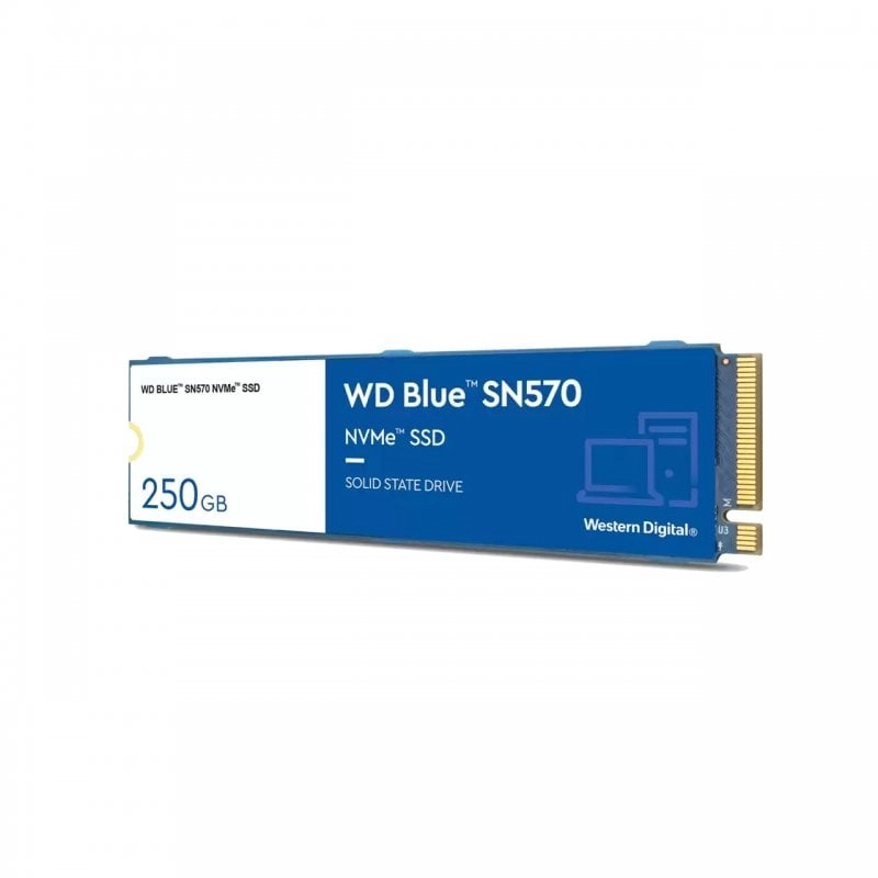 WD Blue SN570 250 GB SSD M.2 PCIe Gen3 x4 NVMe