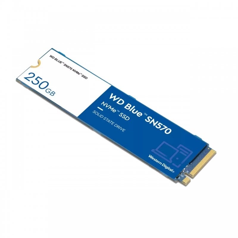 WD Blue SN570 250 GB SSD M.2 PCIe Gen3 x4 NVMe