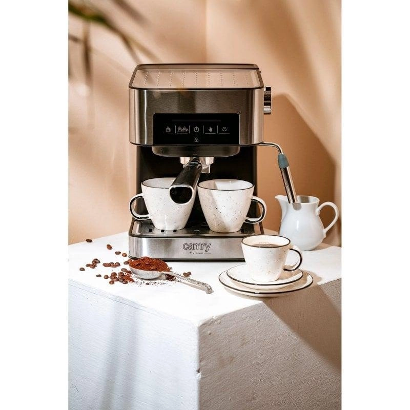 Kaffeemaschine Espresso Camry CR4410 1,6L 15 bar mit Milchaufschäumer