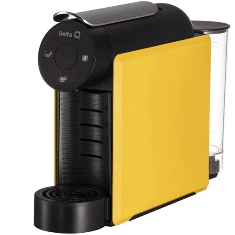 Delta Mini Qool Delta Q Gelbe Kapselkaffeemaschine
