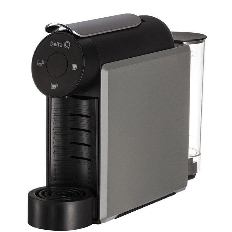 Delta Mini Qool Kapsel-Kaffeemaschine Delta Q Grau