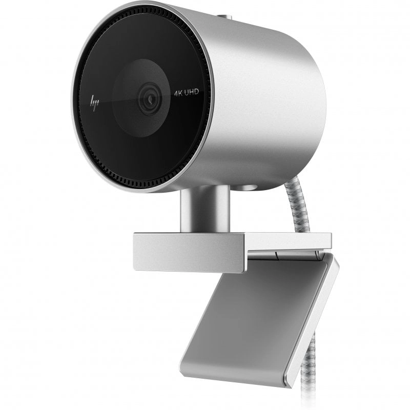HP 950 4K Webcam 3840 x 2160 Pixel USB 3.2 Gen 1 (3.1 Gen 1) Schwarz, Silber