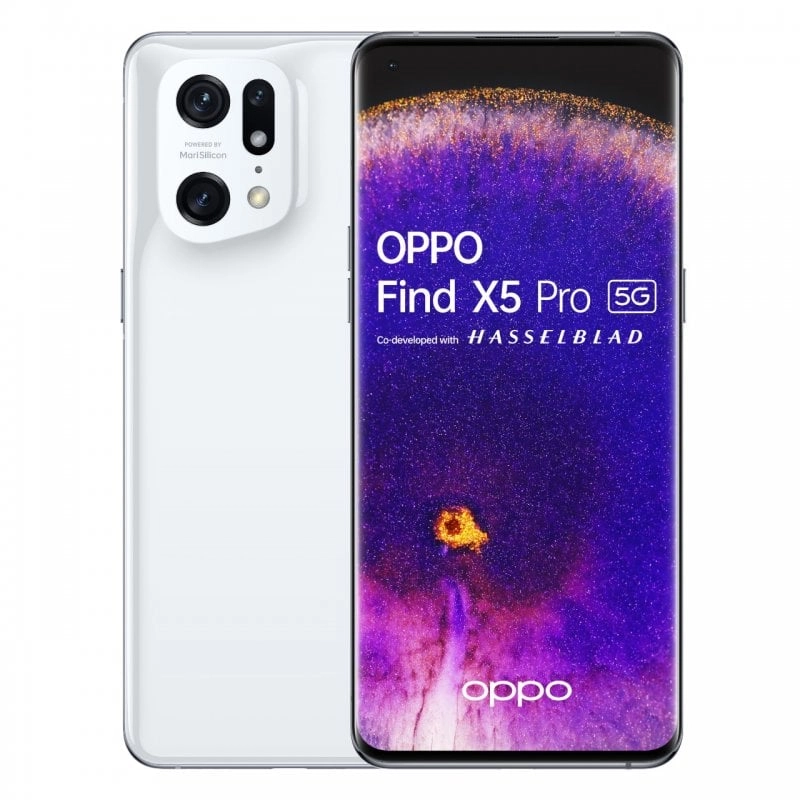 OPPO Find X5 Pro 5G 12/256 GB Weiß entsperrt