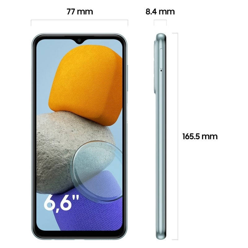 Samsung Galaxy M23 5G 16,8 cm (6.6") Dual-SIM USB Typ-C 4 GB 128 GB 5000 mAh Hellblau
