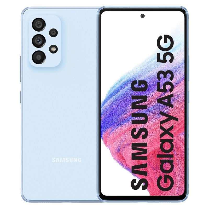 Samsung Galaxy A53 5G SM-A536B 16,5 cm (6.5") Hybride Dual-SIM Android 12 USB Typ-C 6 GB 128 GB 5000 mAh Blau
