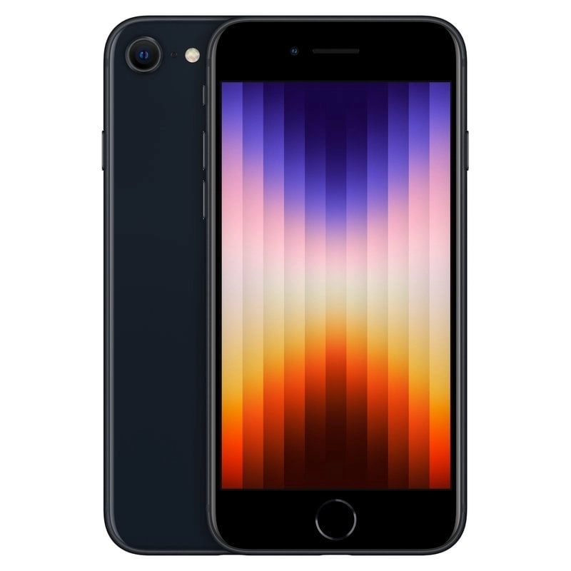 Apple iPhone SE 11,9 cm (4.7") Dual-SIM iOS 15 5G 128 GB Schwarz