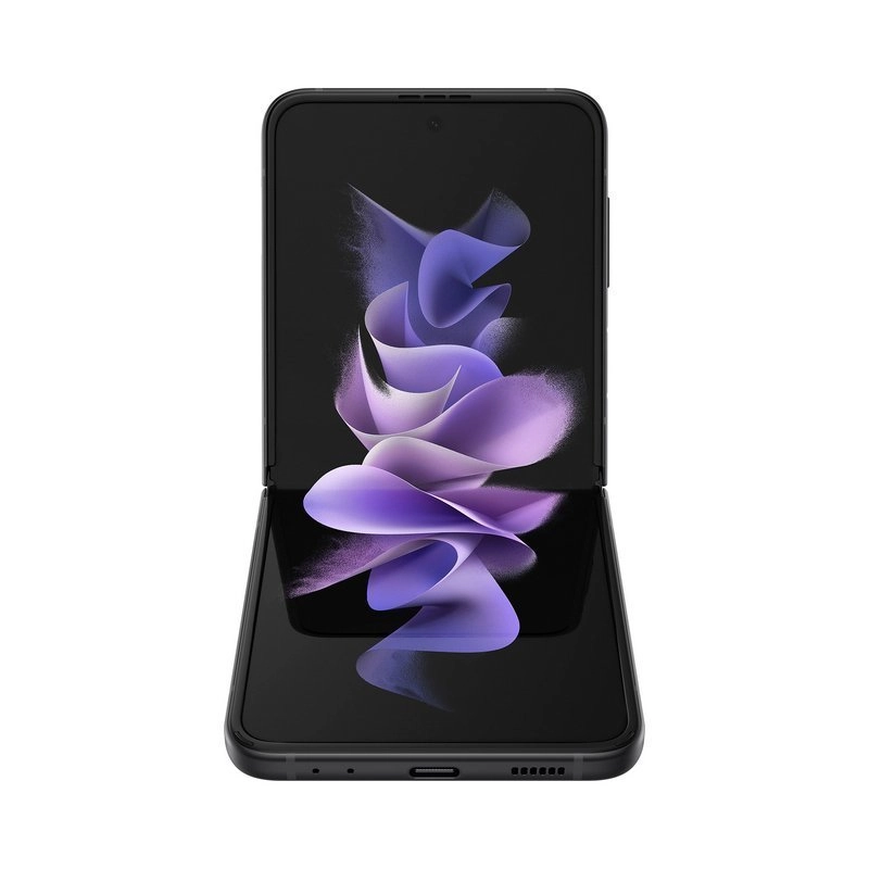 Samsung Galaxy Z Flip3 5G SM-F711B 17 cm (6.7") Android 11 USB Typ-C 8 GB 128 GB 3300 mAh Schwarz (SM-F711BZKBEUB)