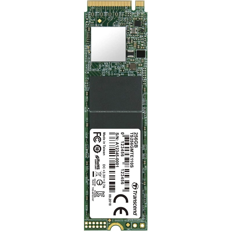 Transcend 110S 256 GB M.2 PCI Express 3.0 NVMe 3D NAND