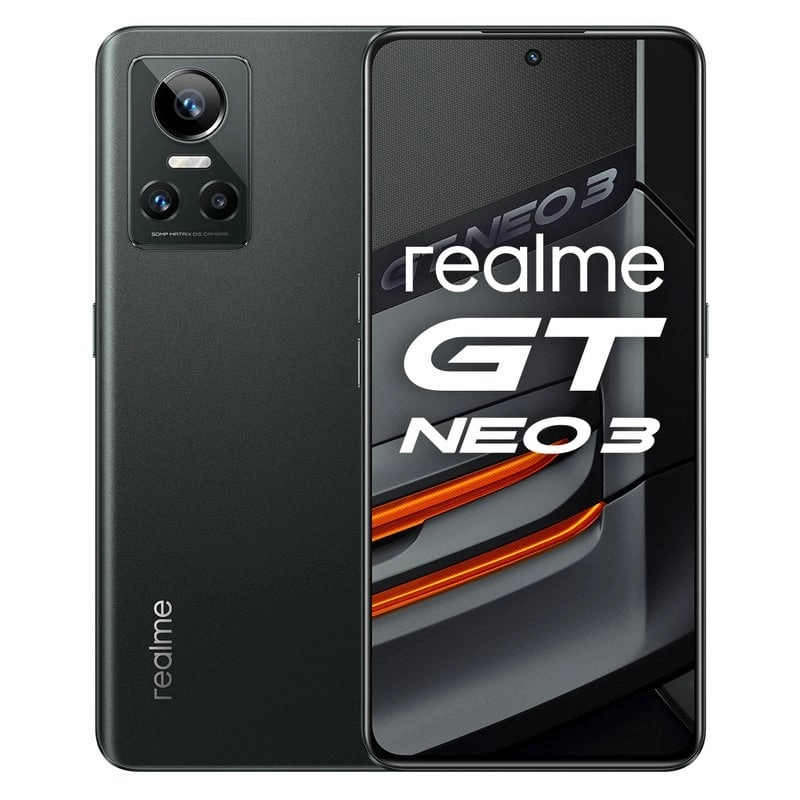Realme GT Neo 3 5G 12/256GB Schwarz ohne Vertrag