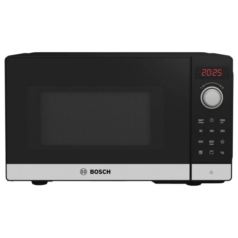 Bosch FEL023MS2 Mikrowelle mit Grill, 20 l, 800 W, Schwarz