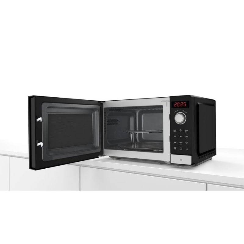 Bosch FEL023MS2 Mikrowelle mit Grill, 20 l, 800 W, Schwarz