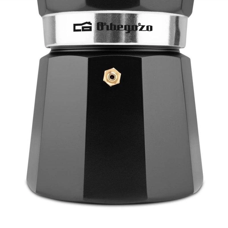 Kaffeemaschine Italienisch Orbegozo KFN 910 9 Tassen Aluminium schwarz