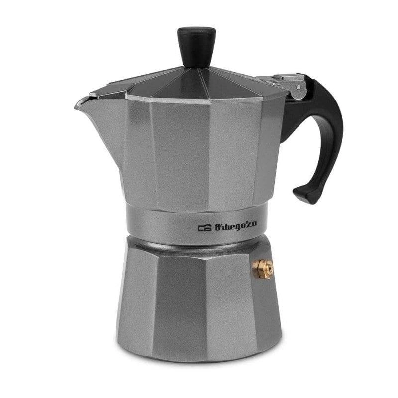 Kaffeemaschine Italienisch Orbegozo KFS 1220 12 Tassen Aluminium Sicherheitsventil
