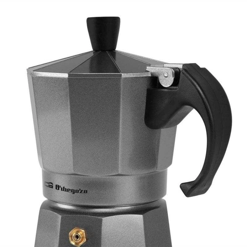 Kaffeemaschine Italienisch Orbegozo KFS 1220 12 Tassen Aluminium Sicherheitsventil