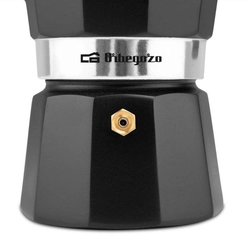 Kaffeemaschine Italienisch Orbegozo KFN 310 3 Tassen Aluminium Schwarz