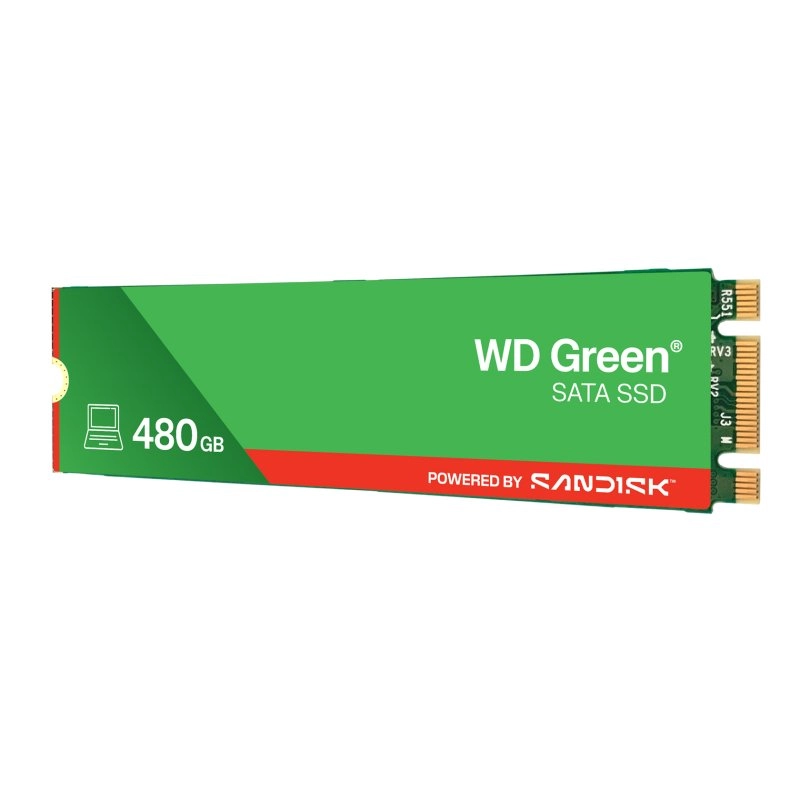 Western Digital WD Green 480 GB 2,5" SSD M.2 SATA 3