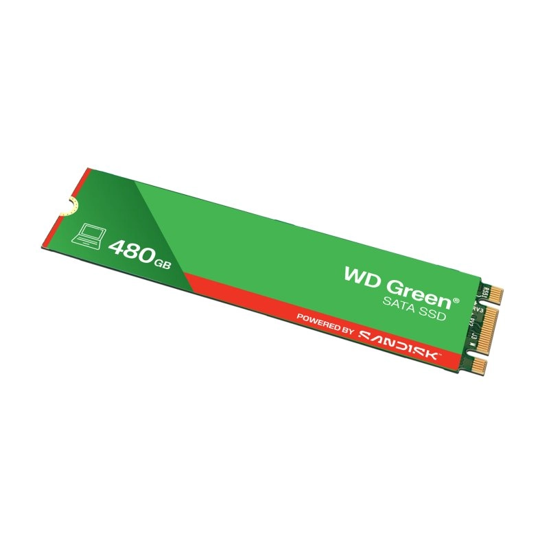 Western Digital WD Green 480 GB 2,5" SSD M.2 SATA 3