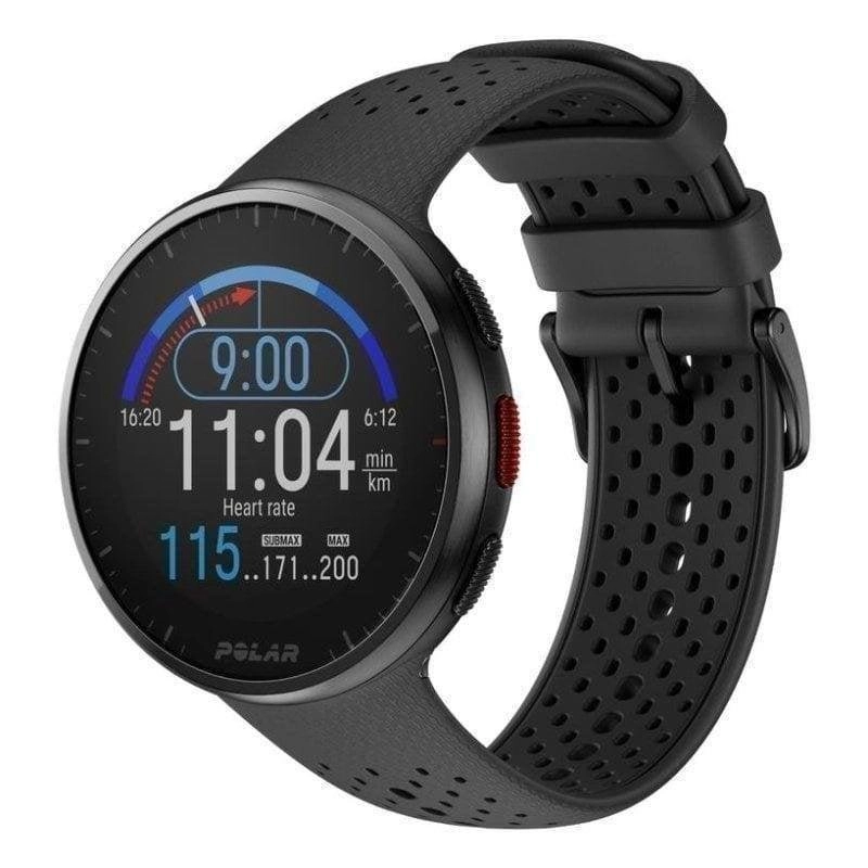 Polar Pacer Pro Bluetooth GPS 45mm MIP Grau S/L Wasserdicht 5ATM Pulsmesser Schlaftracking