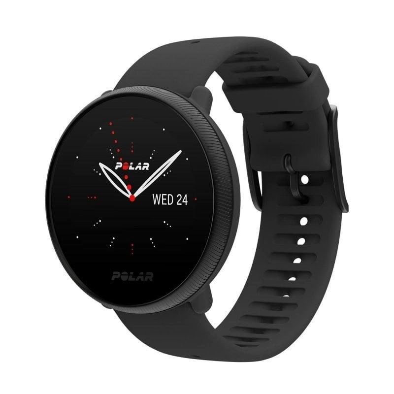 Polar Ignite 2 Bluetooth GPS 43mm TFT Schwarz S/L Wasserdicht bis 30m Herzfrequenzmonitor