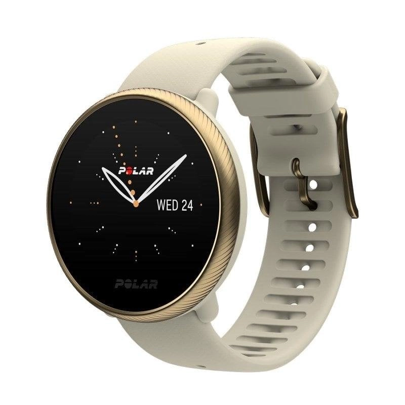 Polar Ignite 2 Bluetooth GPS 43mm TFT Gold Beige S/L Wasserdicht Herzfrequenzmesser
