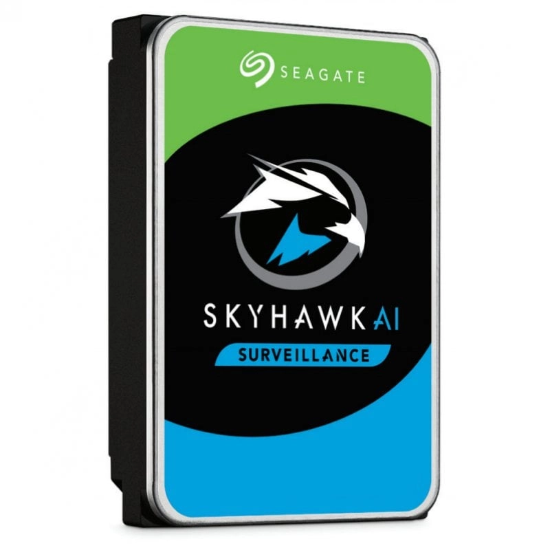 Seagate Surveillance HDD SkyHawk AI Interne Festplatte 8 TB 7200 RPM 256 MB 3.5" Serial ATA III