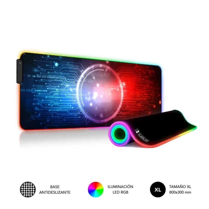 Subblim Chip XL RGB Erweitertes Gaming-Mauspad