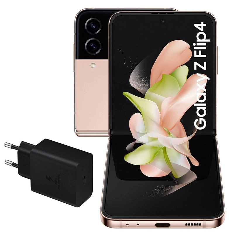 Samsung Galaxy Z Flip4 8/256 GB Rosa + 25-W-Ladegerät