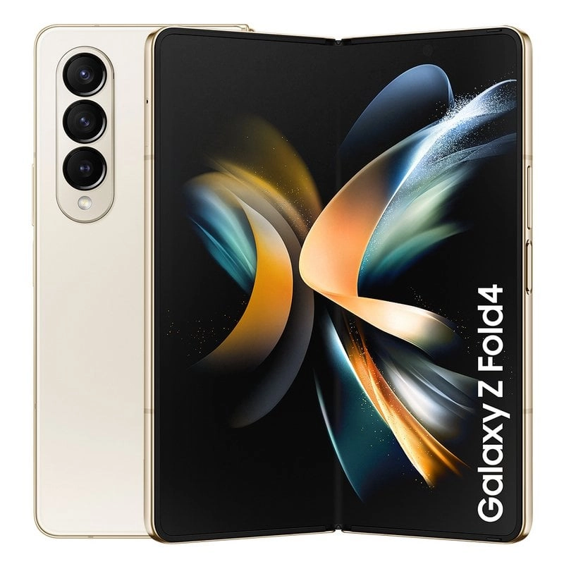 Samsung Galaxy Z Fold4 12/512 GB Beige entsperrt + 25 W Wandladegerät
