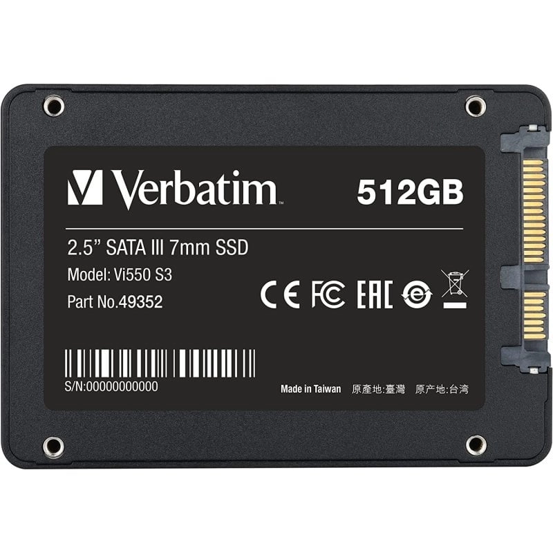 Verbatim Vi550 S3 2.5" Serial ATA III 3D NAND (49352)