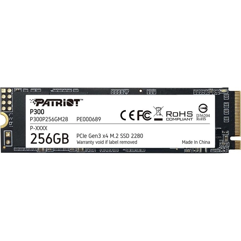 Patriot P300 256 GB SSD M.2 PCIe NVMe