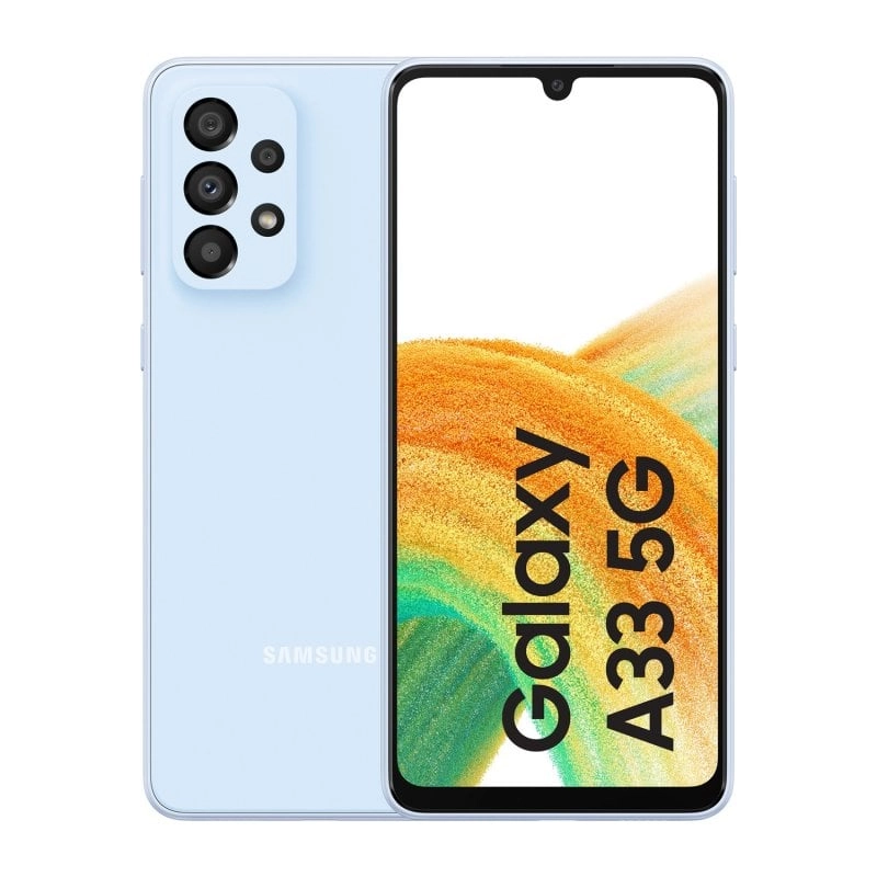Samsung Galaxy A33 5G 6/128GB Blau entsperrte importierte Version EU